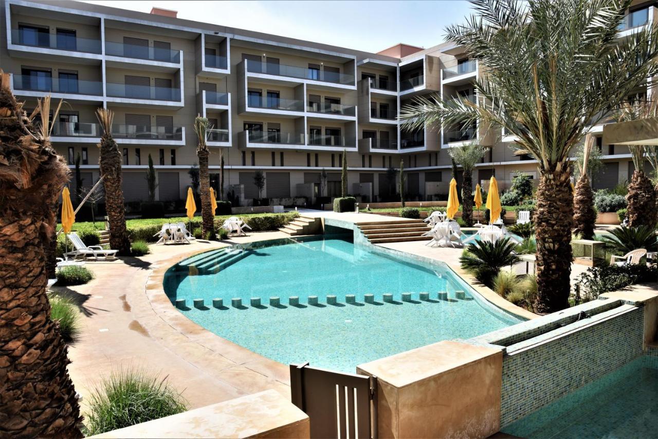 マラケシュRoyal Deluxe Platinum - Marrakech, Luxe Pool Viewアパートメント エクステリア 写真